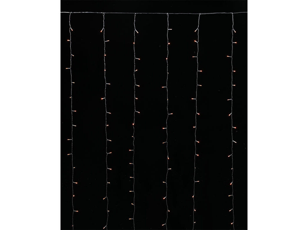CORTINA DE LUZES AMARELAS ACTUEL EXTERIOR 400LED 4X2M image number 0