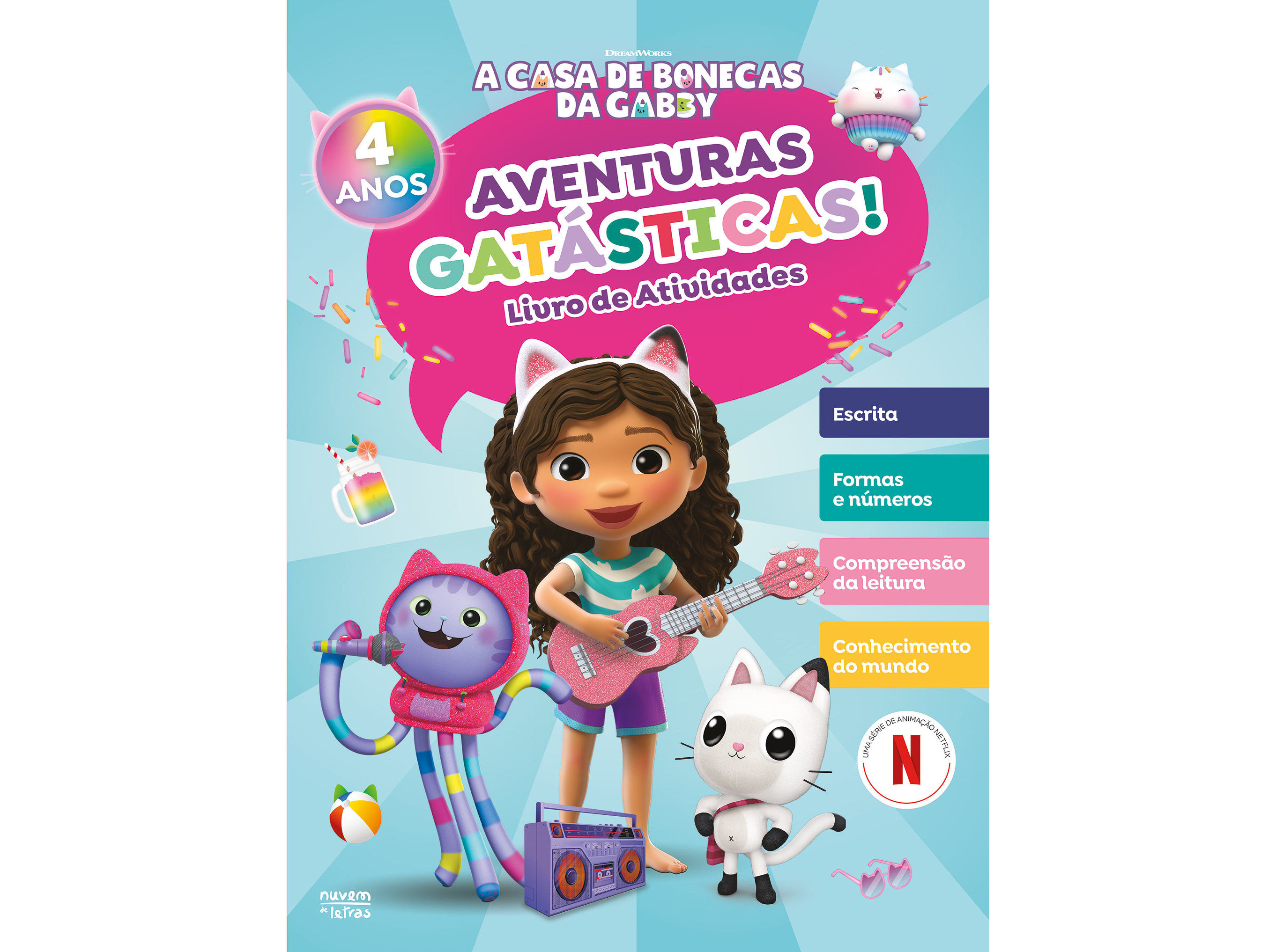 LIVRO A CASA DE BONECAS DA GABBY - AVENTURAS GAT&Aacute;STICAS! image number 0