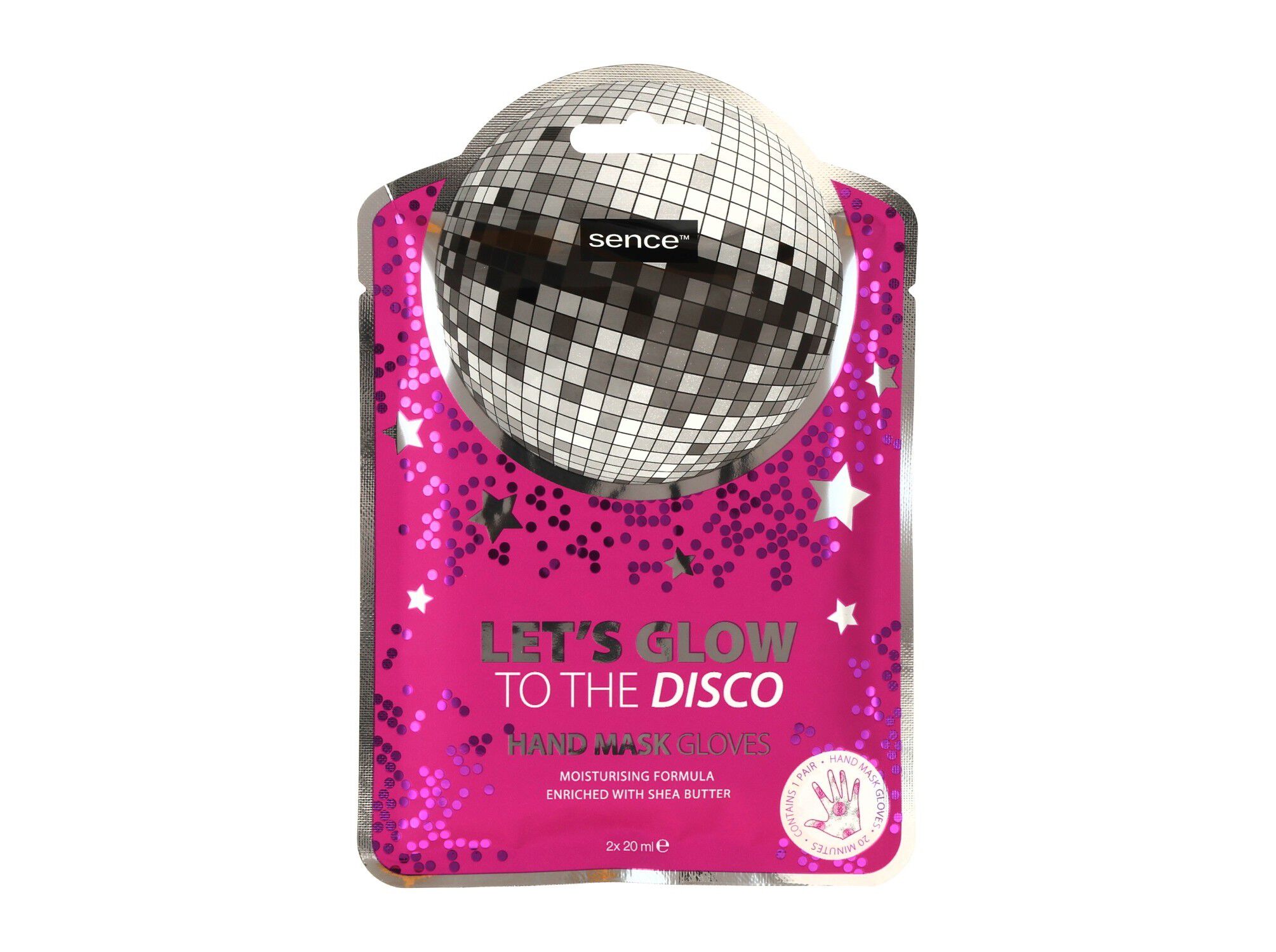 MASCARA M&Atilde;OS SENCE DISCO GLAM