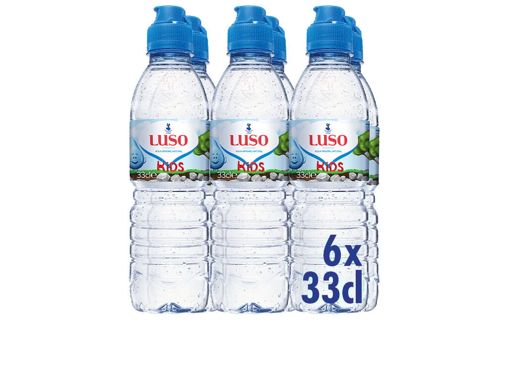 &Aacute;GUA MINERAL LUSO J&Uacute;NIOR 6X0.33L