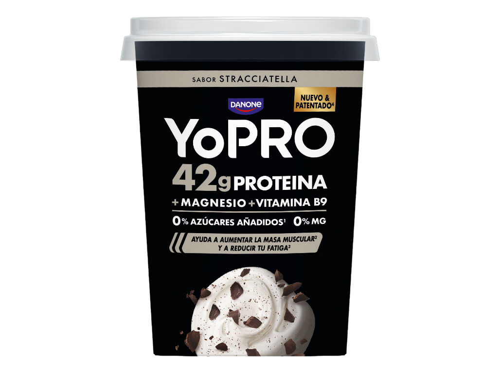 IOGURTE PROTEINA YOPRO STRACIATELLA 450G image number 1