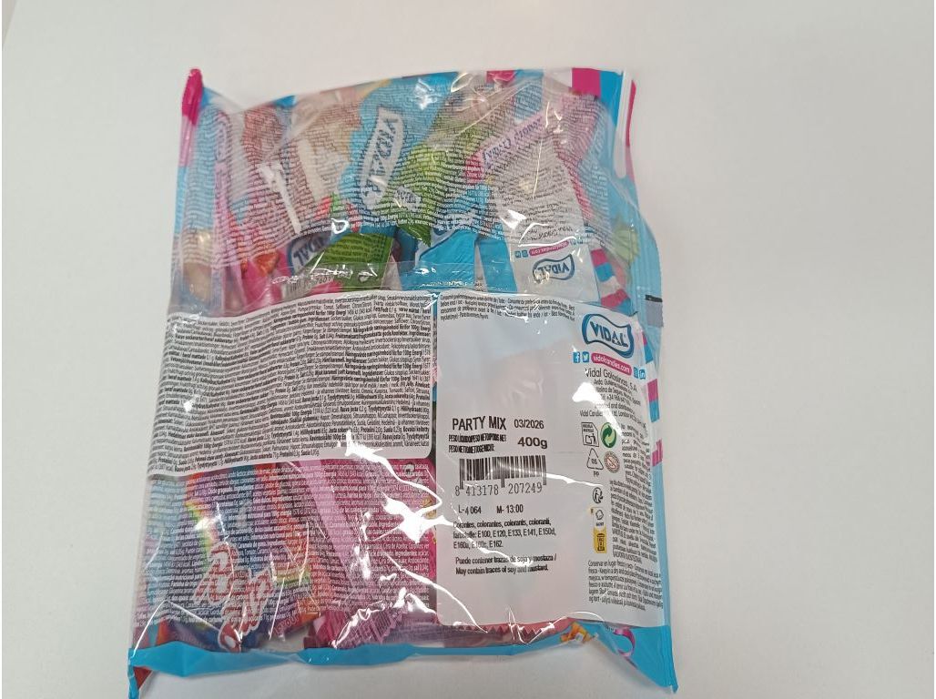 GOMAS VIDAL PARTY MIX 400 G image number 1