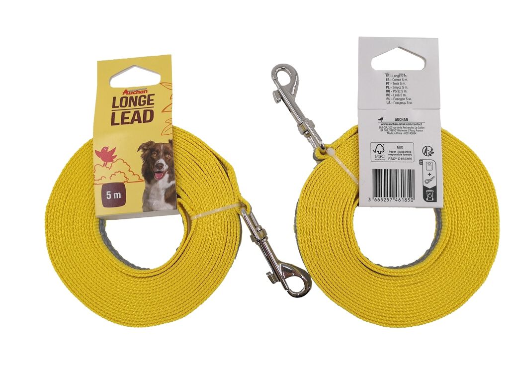 TRELA AUCHAN AMARELO 5M image number 1