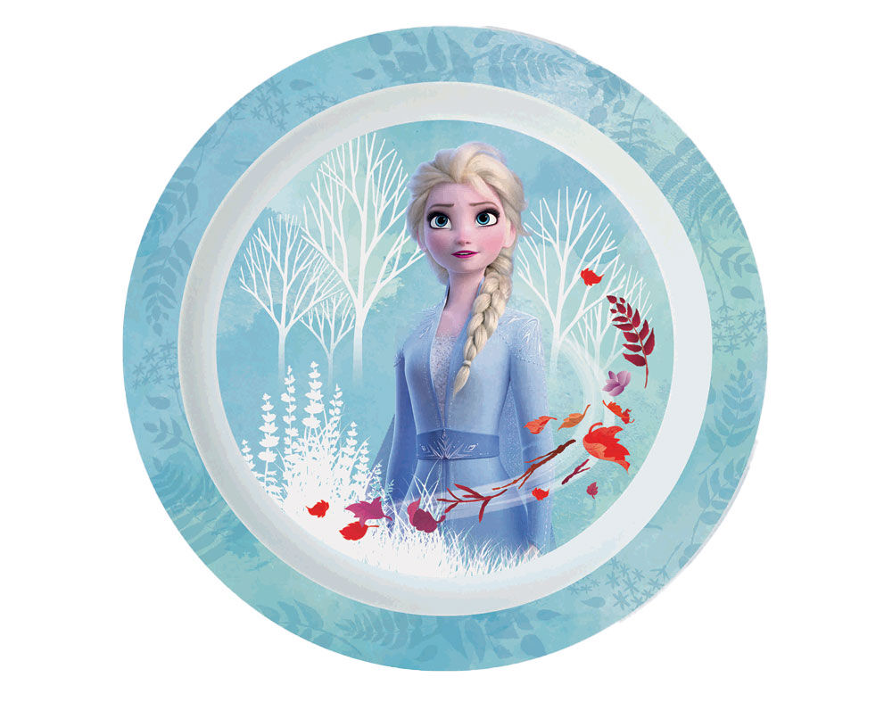 PRATO REUTILIZ&Aacute;VEL DISNEY FROZEN 22 CM image number 0