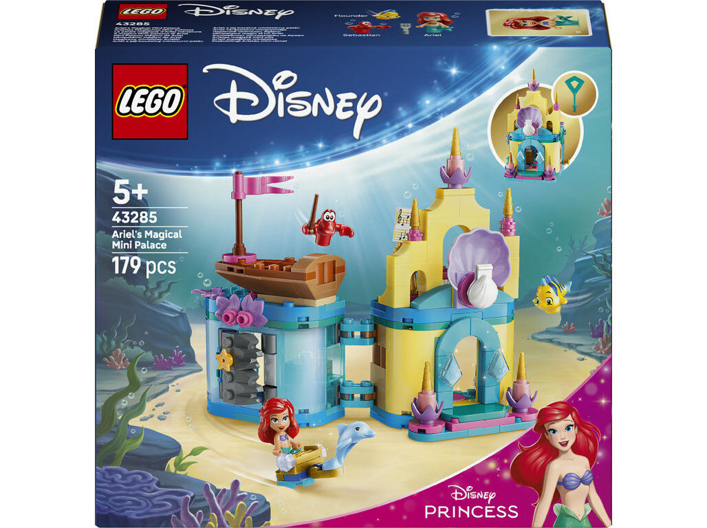 MINIPAL&Aacute;CIO M&Aacute;GICO ARIEL LEGO DISNEY PRINCESS 43285