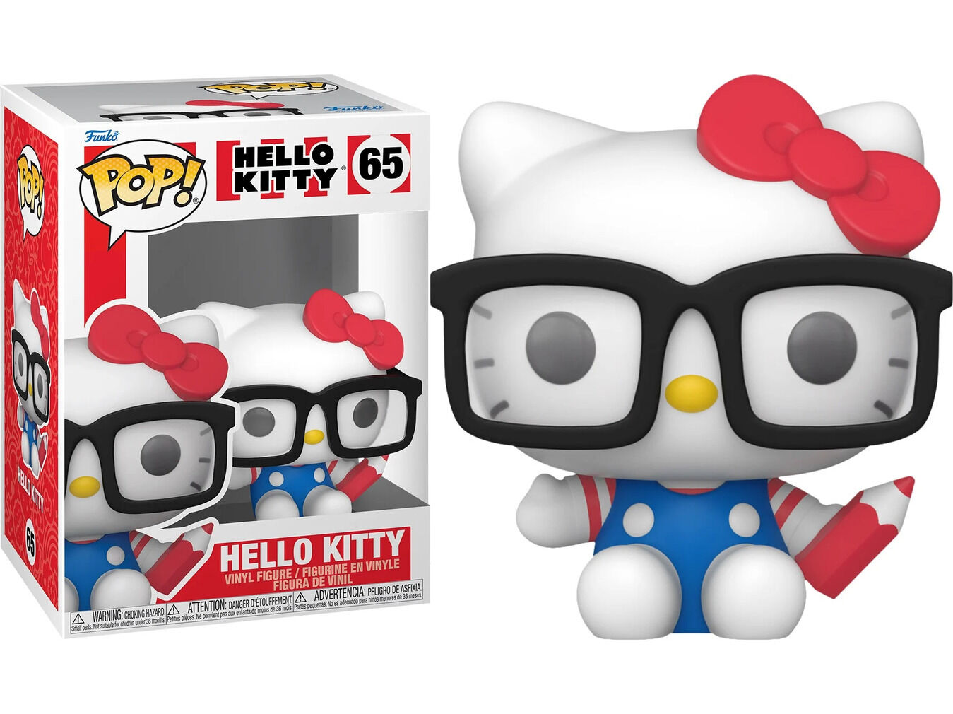 FIGURA POP! HELLO KITTY NERD image number 0