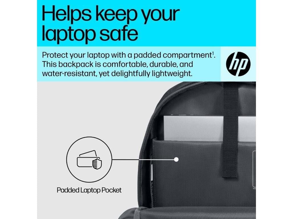 MOCHILA P/PC HP LAPTOP BACKPACK 9W0Z7AA 15.6" image number 3