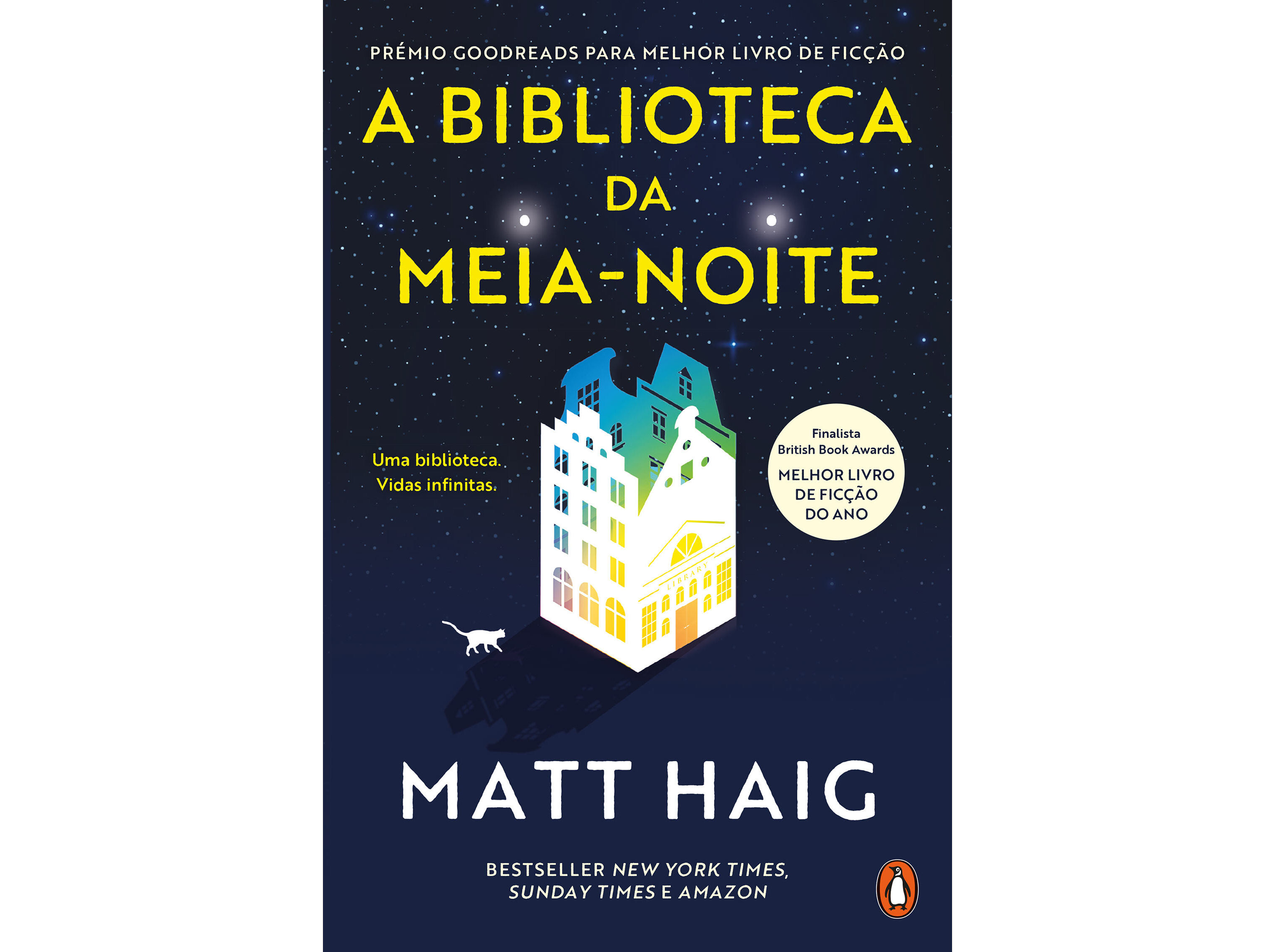 LIVRO A BIBLIOTECA DA MEIA-NOITE DE MATT HAIG image number 0