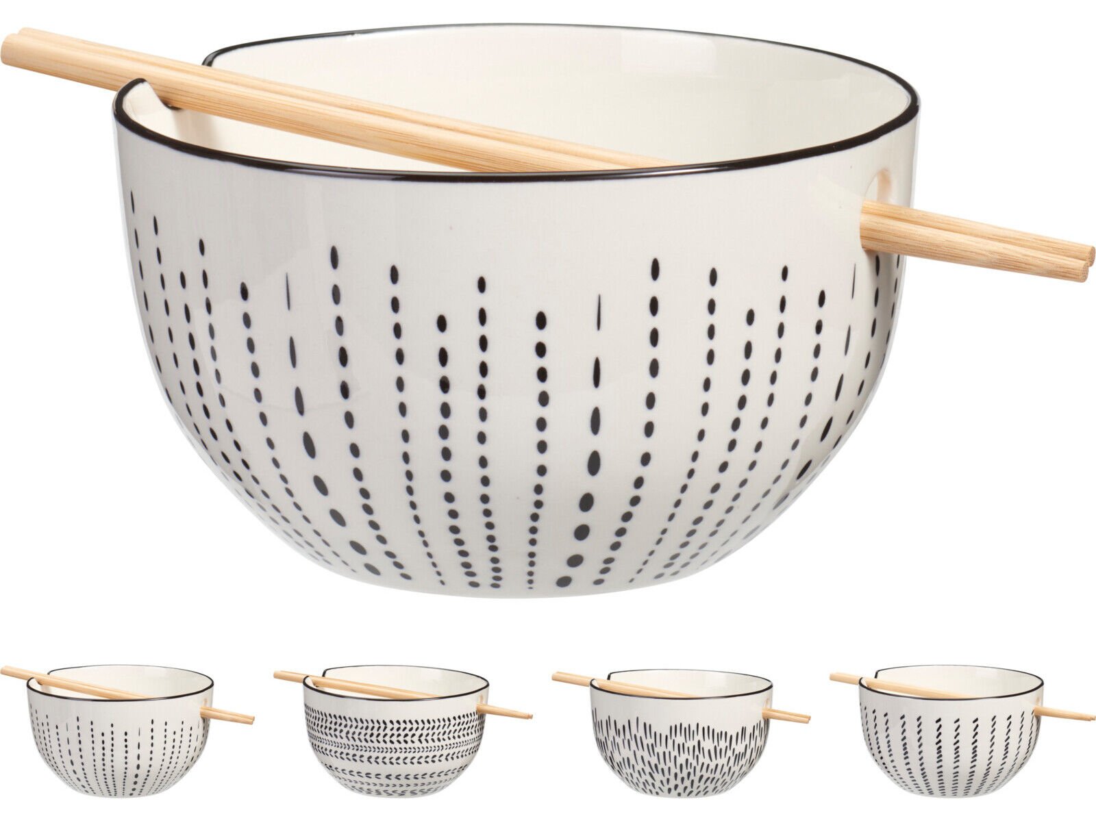 TA&Ccedil;A NOODLES PORCELANA 16X9.5CM MODELOS SORTIDOS image number 1