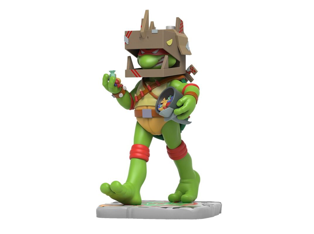 FIG.REMIXX: TEENAGE MUT. NINJA TURTLE RAPHAEL COWA-BOO-NGA! image number 0