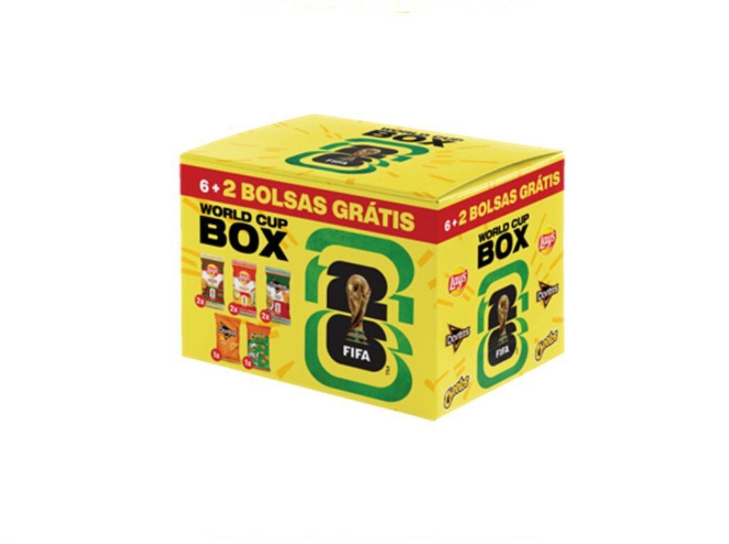 BATATAS FRITAS MULTIPACK WORL CUP 6UN + 2 GRATIS 350 GR image number 1