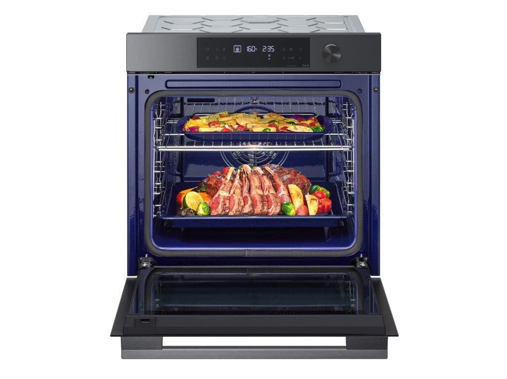 FORNO LG WS7D7631WB PRETO MATE 76L AIRFRYER PIROLITICO image number 4