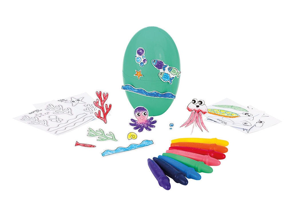 CONJUNTO GIOTTO BE-B&Eacute; STICK AND COLOR EGG MODELOS SORTIDOS image number 5