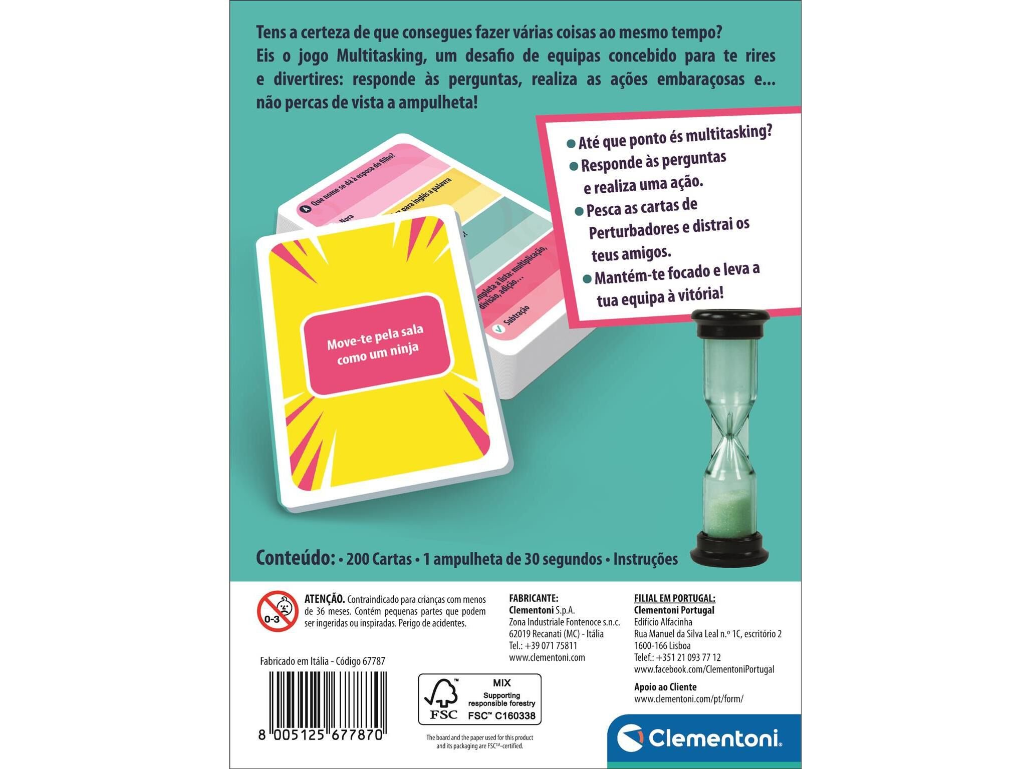 PARTY GAME ADULTO CLEMENTONI MULTITASKING image number 2