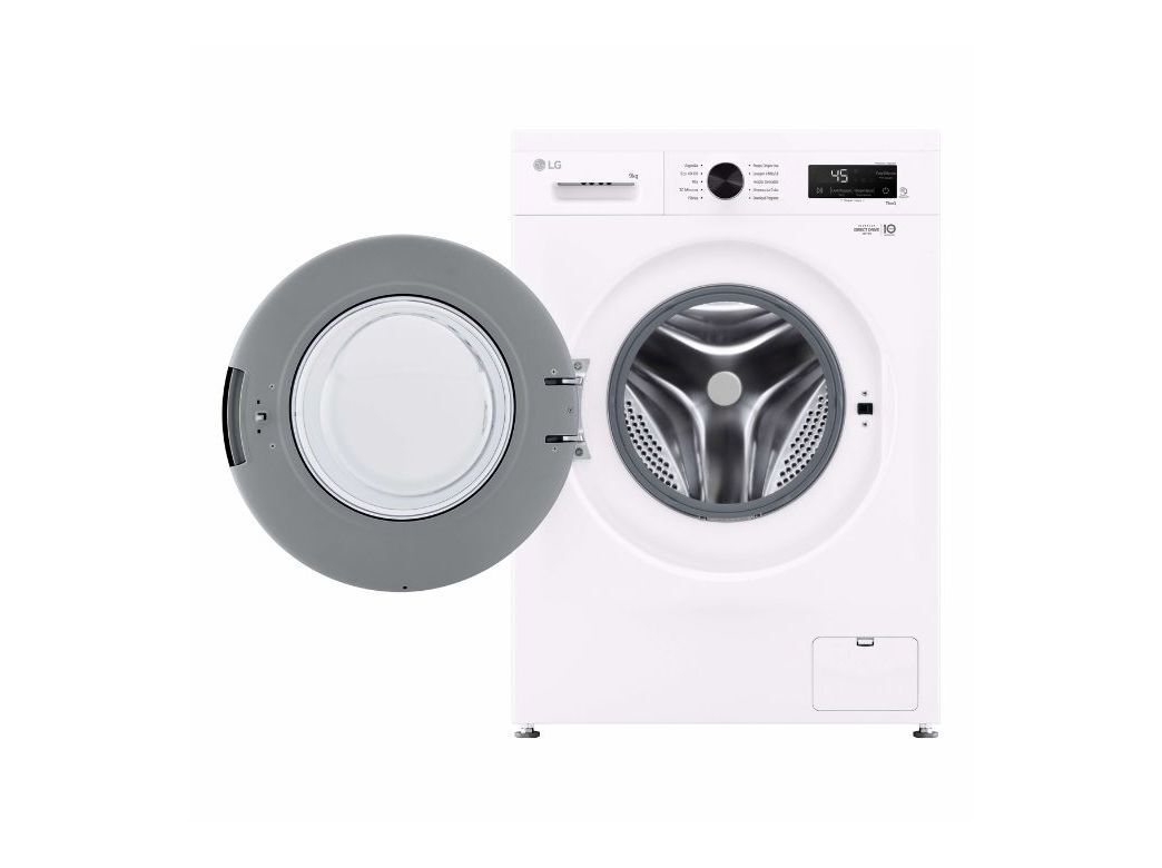 M&Aacute;QUINA DE LAVAR ROUPA LG F4X1009NWK - BRANCO A 9KG image number 2