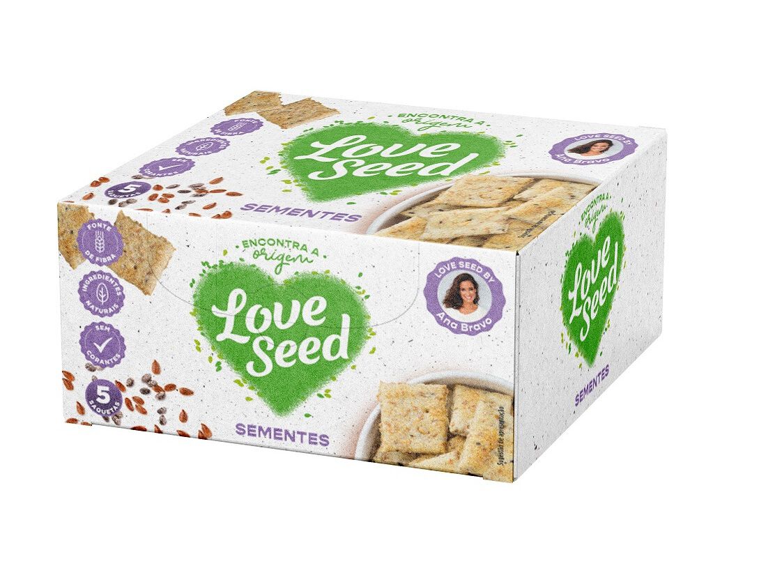 BOLACHAS CRACKER LOVE SEED SEMENTES 150G image number 0