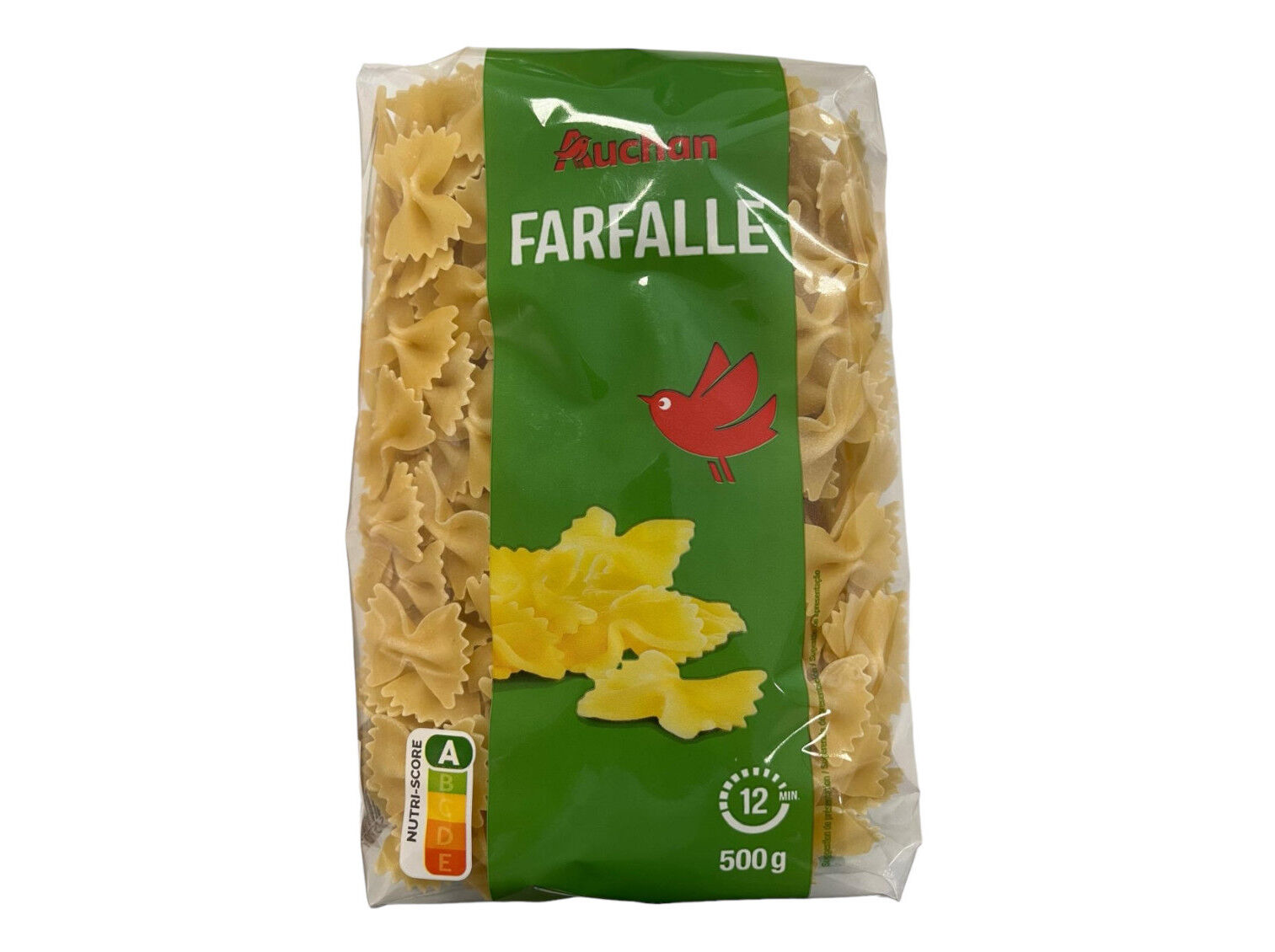LA&Ccedil;OS (FARFALLE) AUCHAN 500G