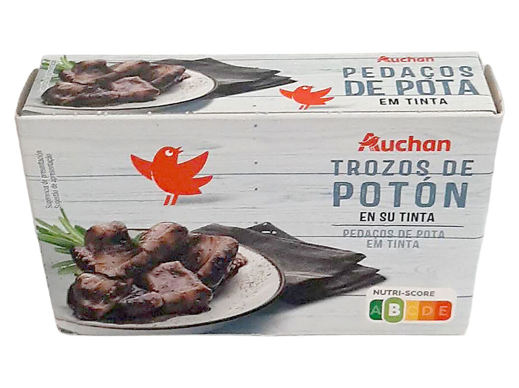 POTA PEDA&Ccedil;OS AUCHAN EM TINTA 115 (72) G