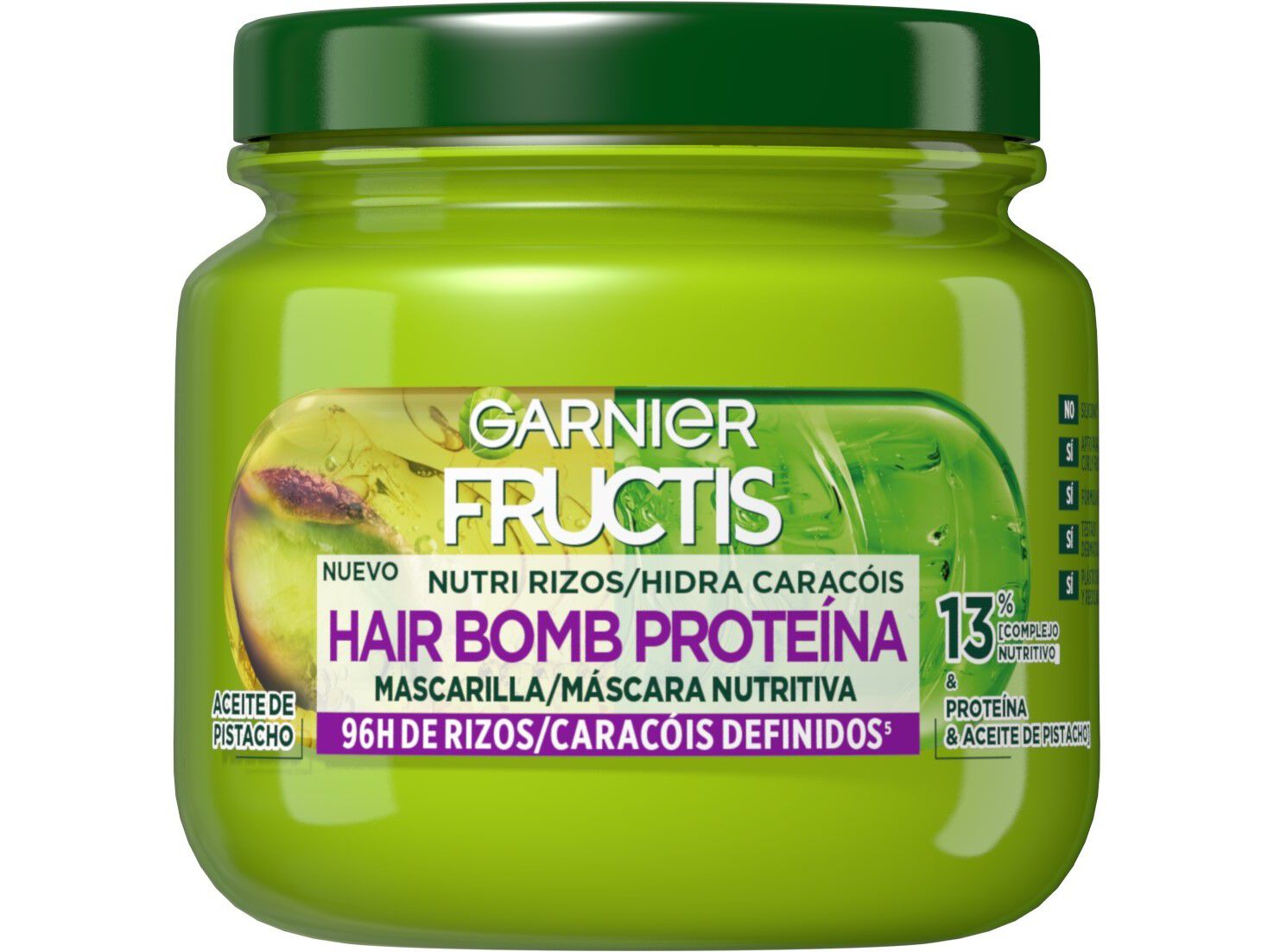 M&Aacute;SCARA FRUCTIS BOMB PROTE&Iacute;NA CARAC&Oacute;IS 320ML image number 0