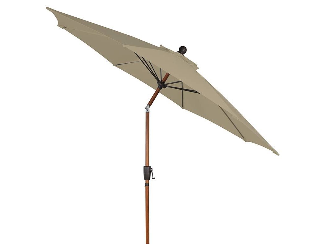 CHAP&Eacute;U SOL GARDENSTAR COM MANIVELA TAUPE &Oslash;270CM