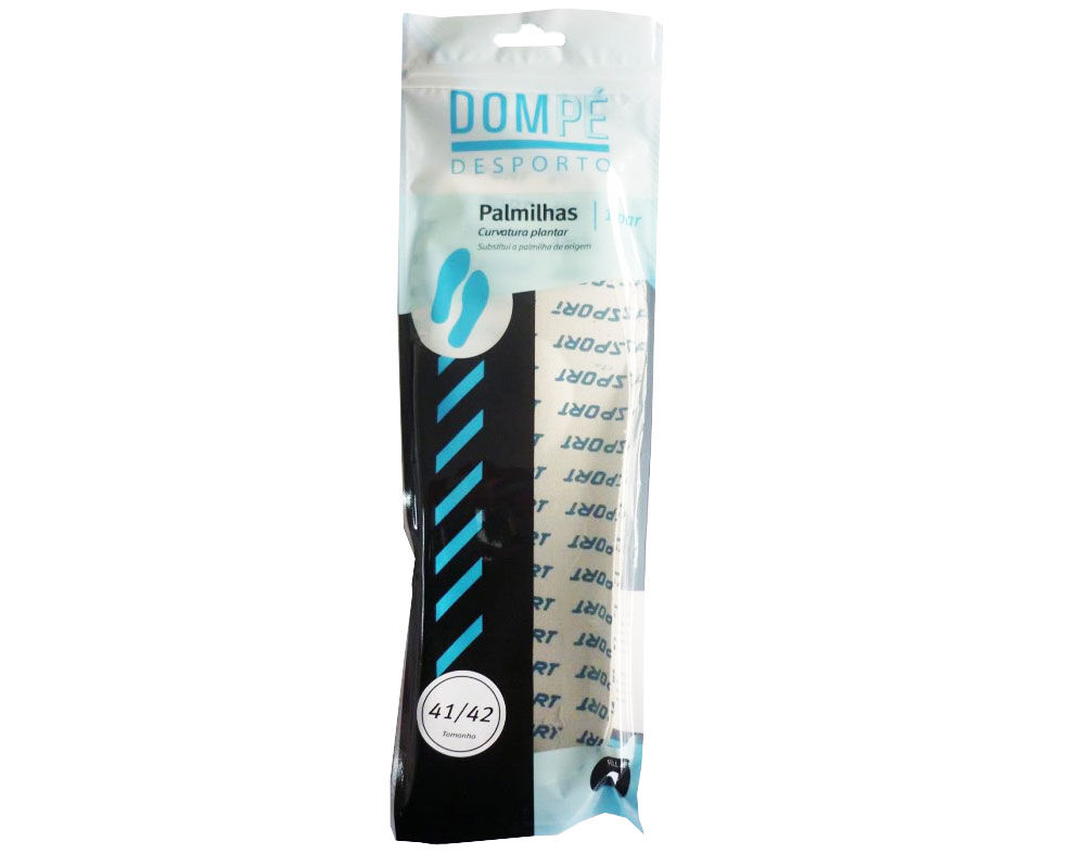 PALMILHA DOM P&Eacute; DESPORTO CURVATURA PLANTAR 41/42 image number 1