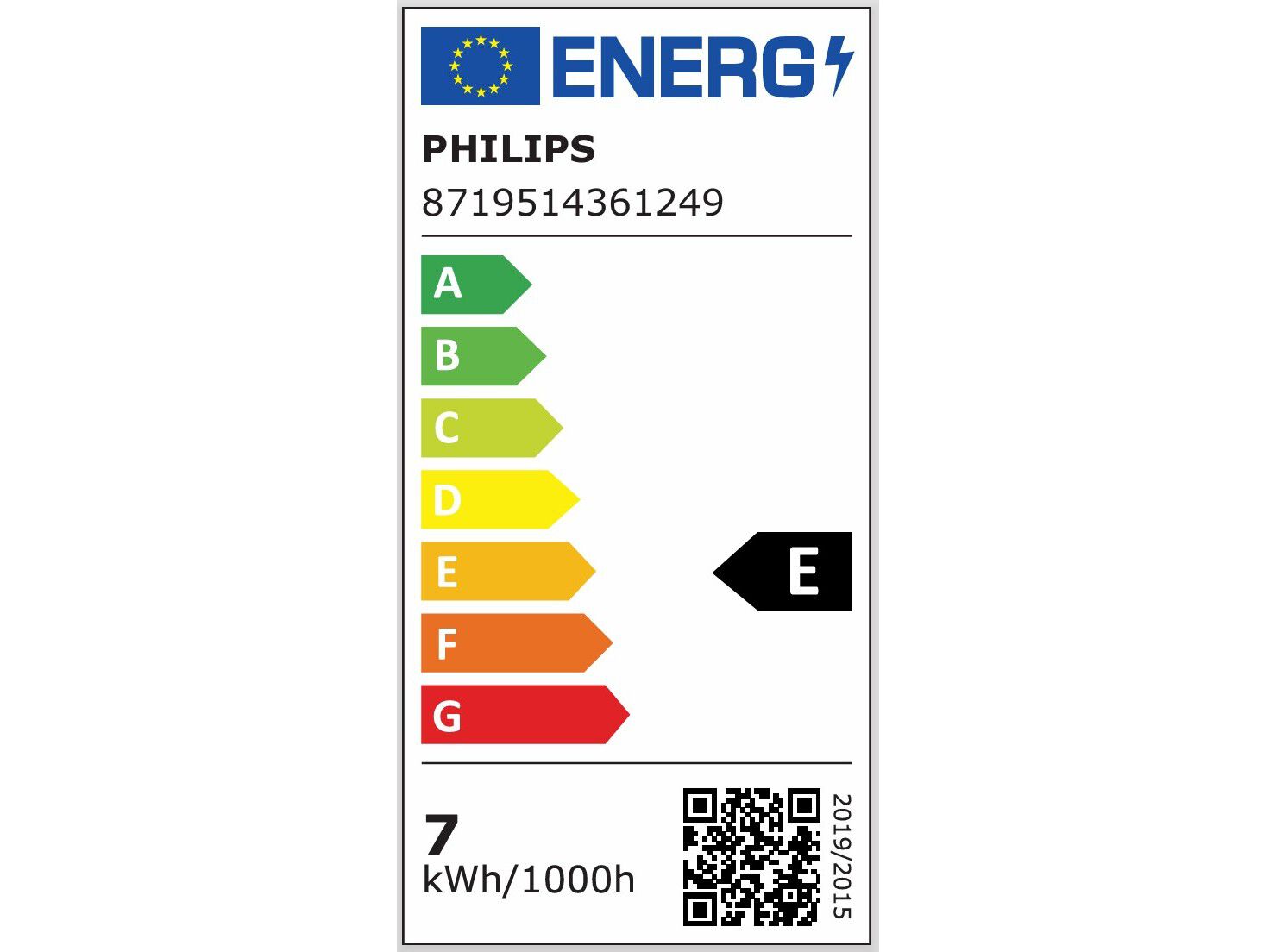 L&Acirc;MPADA LED PHILIPS E27 60W PACK 2 UNIDADES LUZ BRANCA QUENTE image number 2
