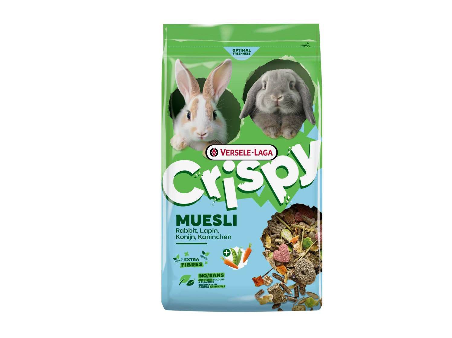 RA&Ccedil;&Atilde;O COELHO VERSELE LAGA CRISPY MUESLI 850G image number 1