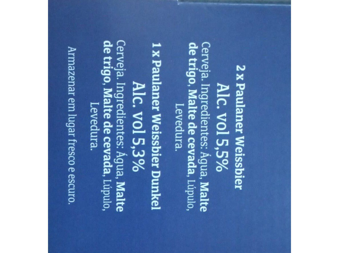 CERVEJA ESTRANGEIRA PAULANER PACK 3X0.50L+COPO image number 2