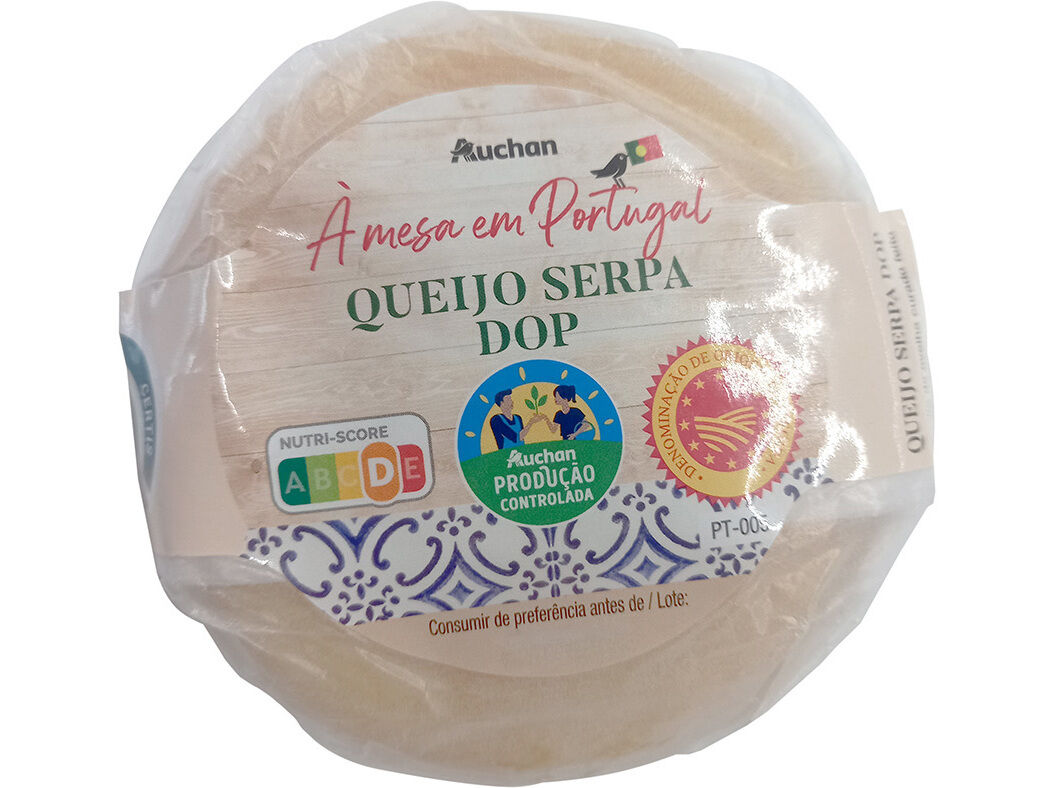 QUEIJO SERPA DOP AUCHAN &Agrave; MESA EM PORTUGAL CULTIVAMOS O BOM UN
