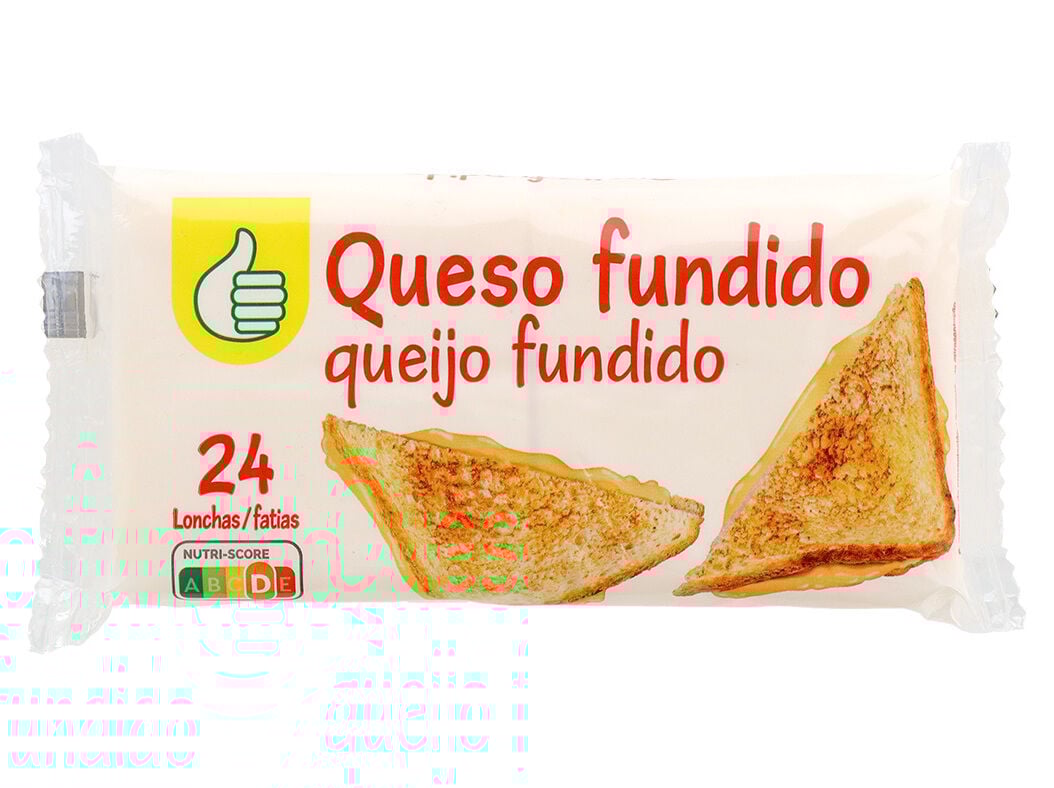 QUEIJO FUNDIDO AUCHAN ESSENCIAL FATIAS 450G