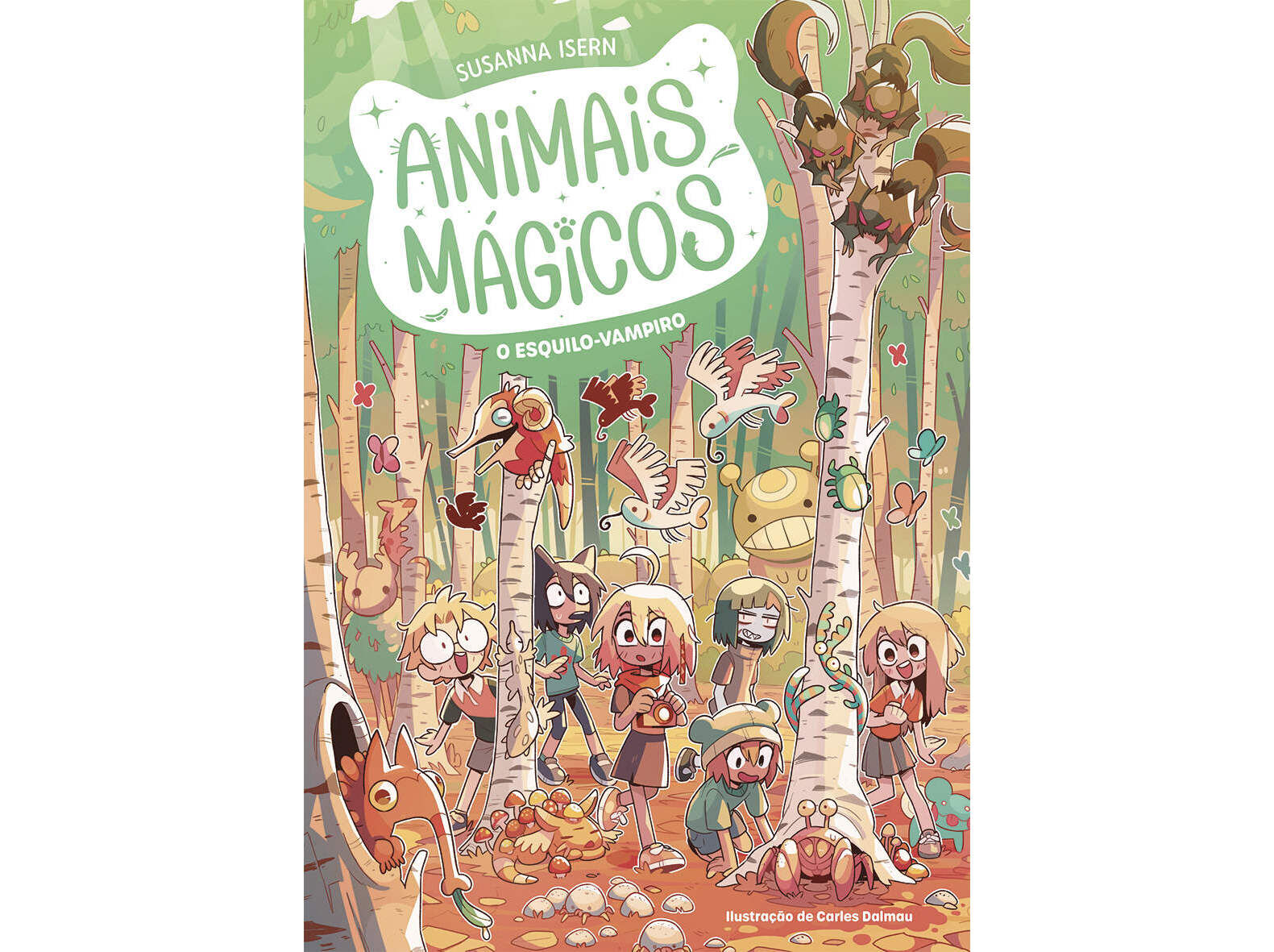 LIVRO ANIMAIS M&Aacute;GICOS - O ESQUILO-VAMPIRO image number 0