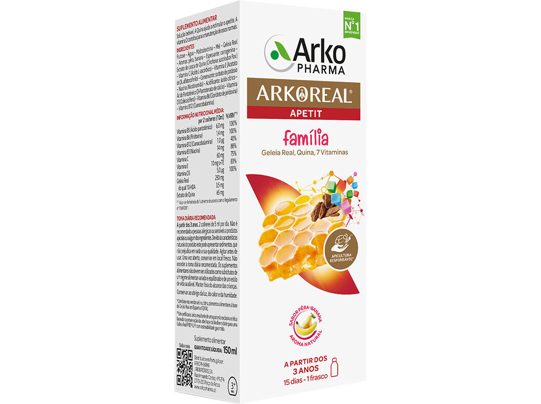 SUPLEMENTO ARKOREAL APETIT J&Uacute;NIOR 150ML