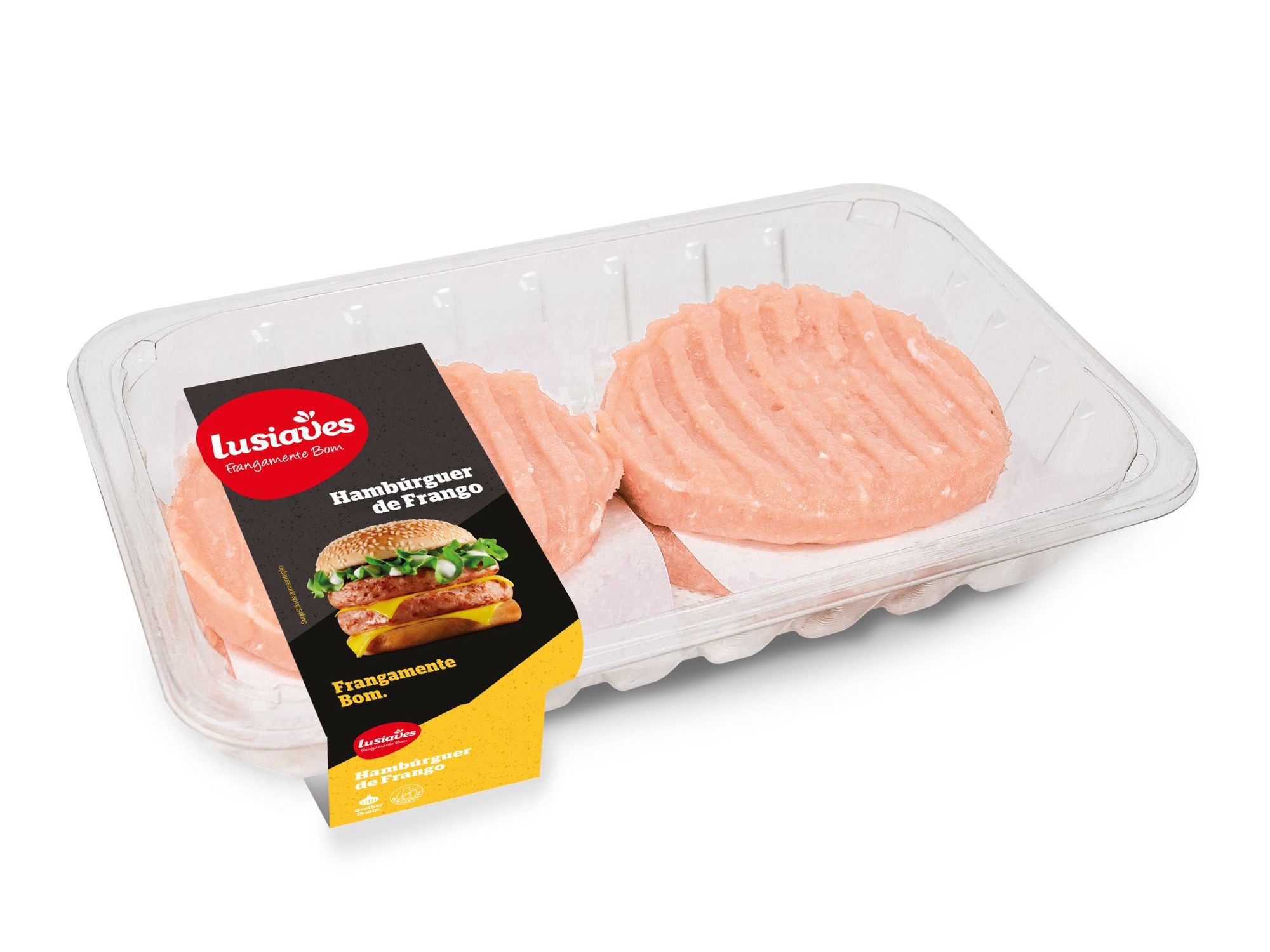 HAMB&Uacute;RGUER DE FRANGO LUSIAVES 460G image number 1
