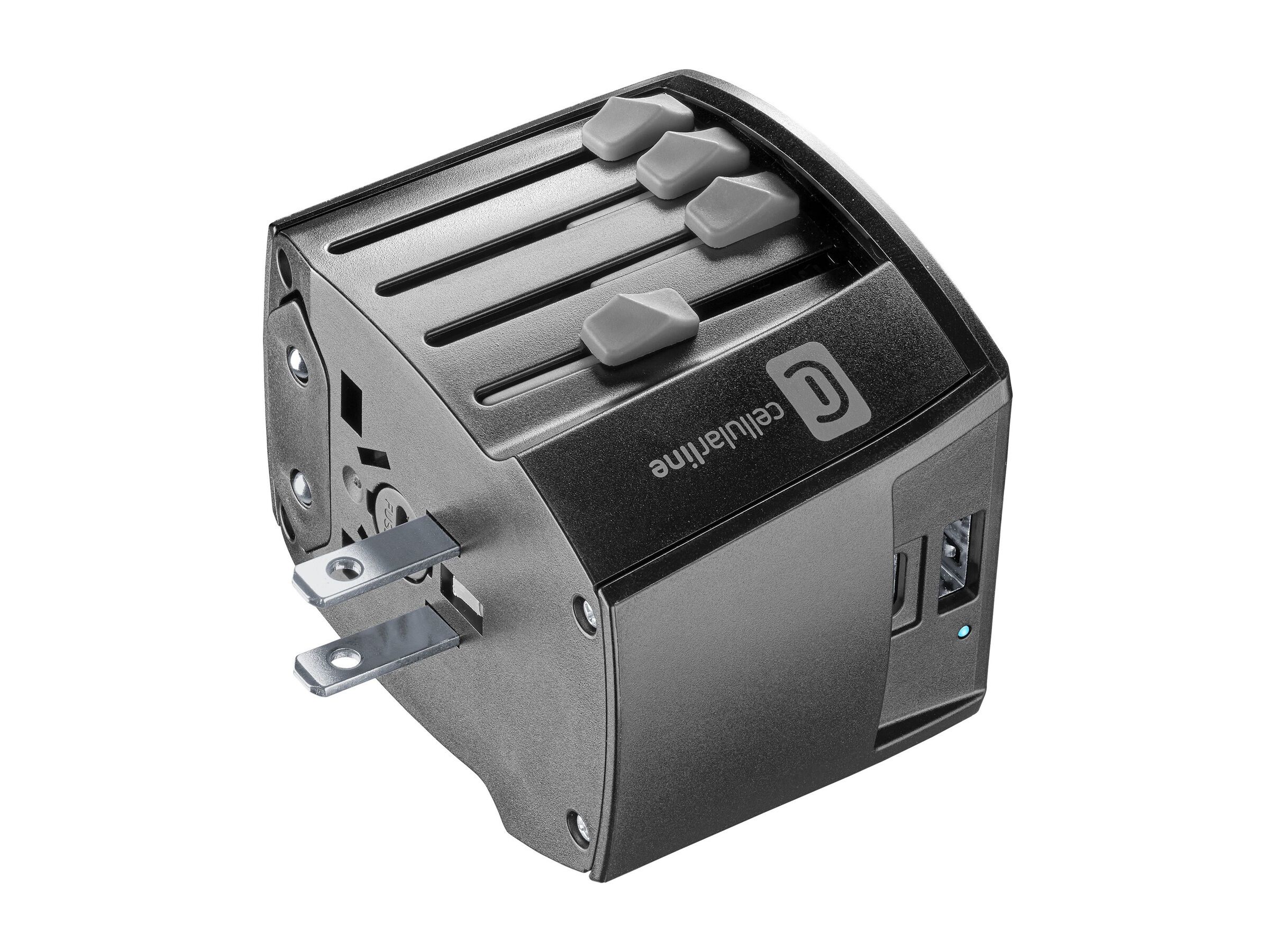 ADAPTADOR DE VIAGEM CELLULARLINE WORLD TRAVEL CHARGER 20W 1X USB-A 1X USB-C image number 6