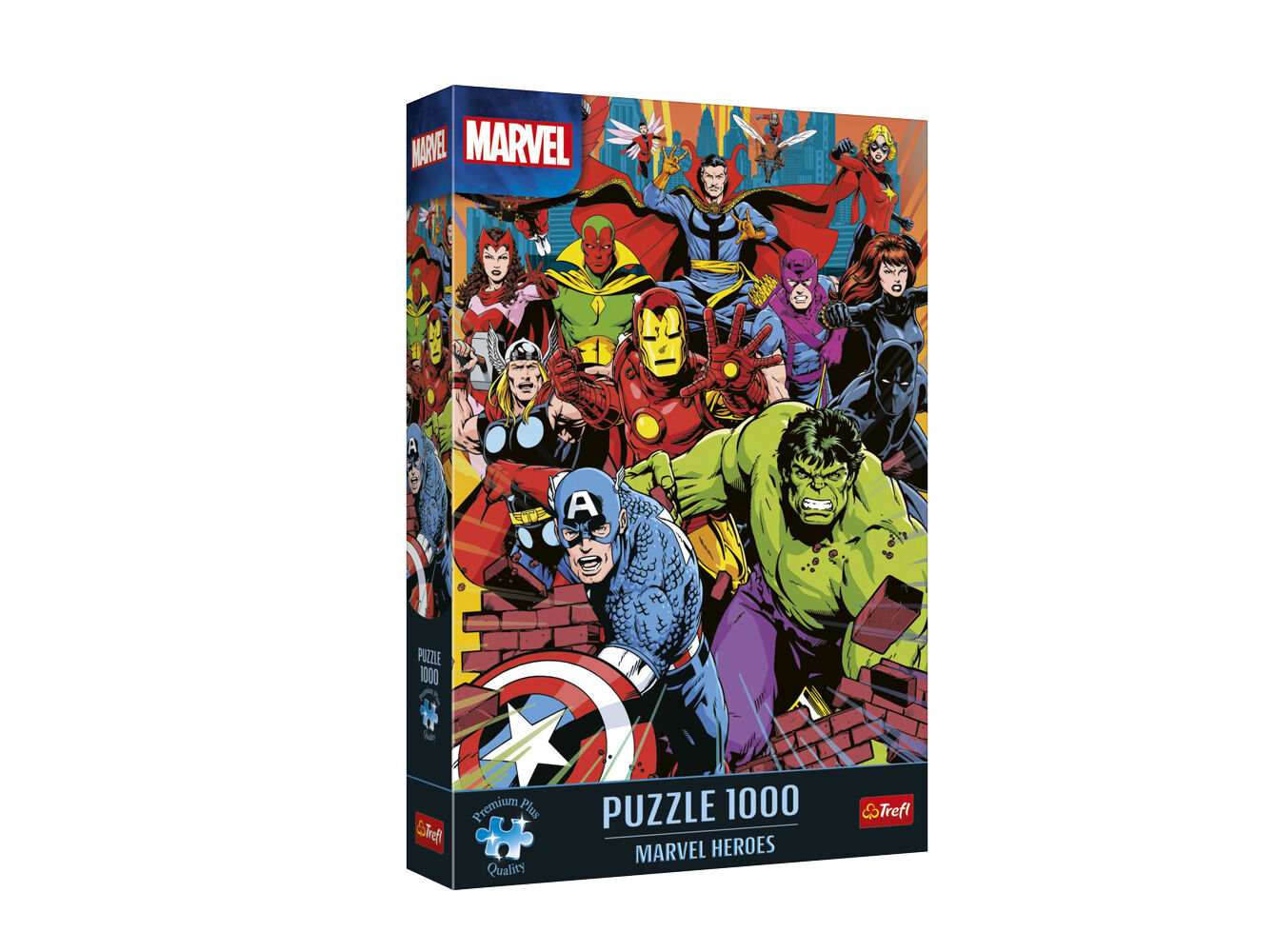 PUZZLE MARVEL TREFL 1000 PE&Ccedil;AS image number 0