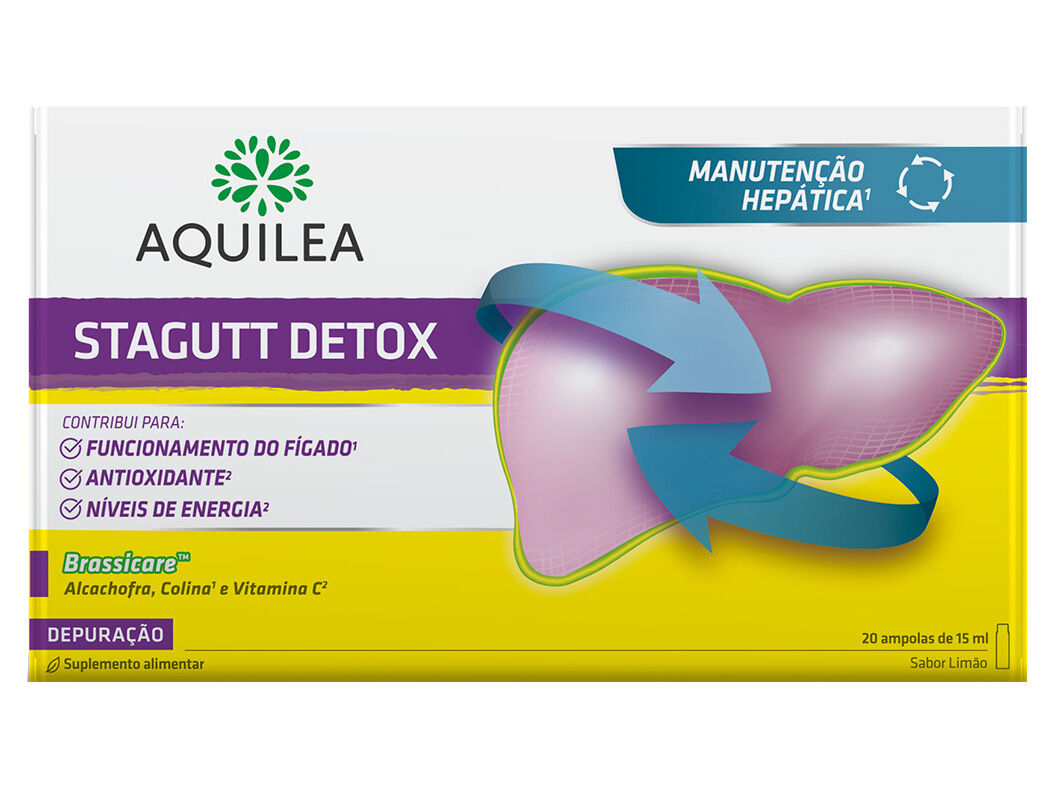 SUPLEMENTO AQUILEA STAGUTT DETOX 20X15ML AMPOLAS