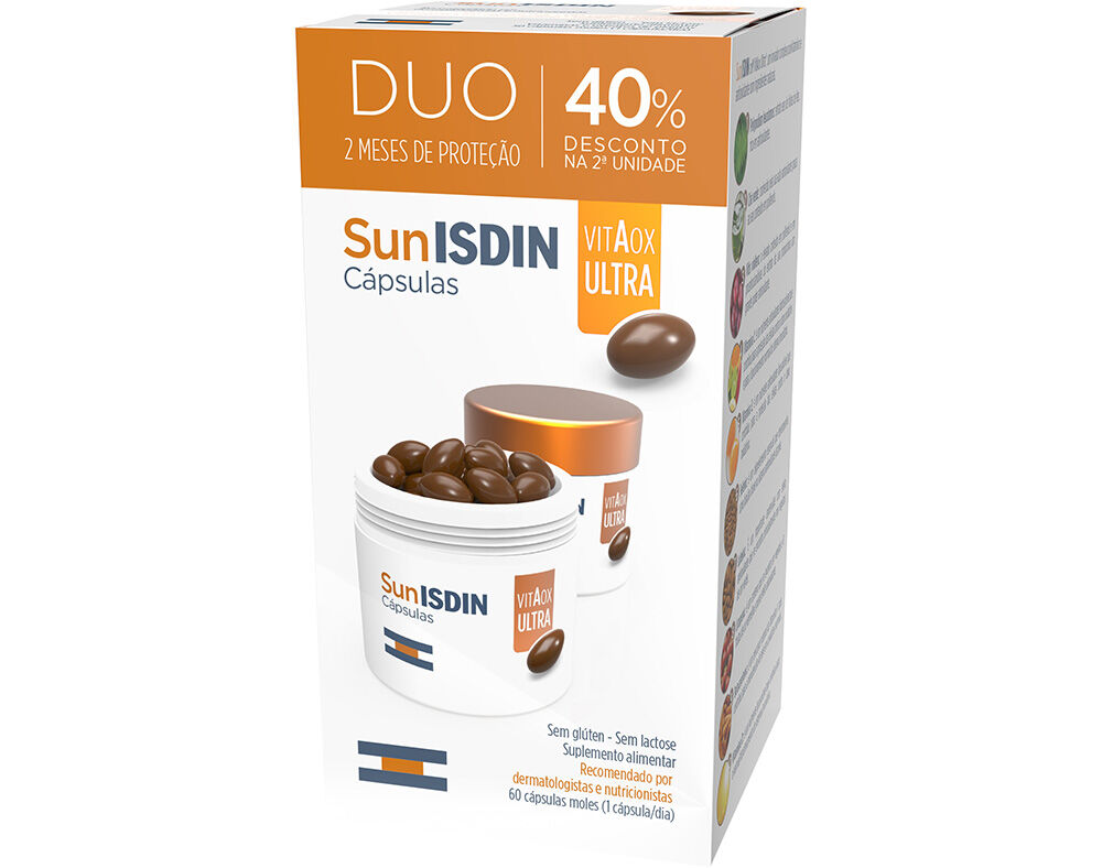 SUPLEMENTO ISDIN SUNISDIN 2X30UN -40% NA 2&ordf;UN image number 0
