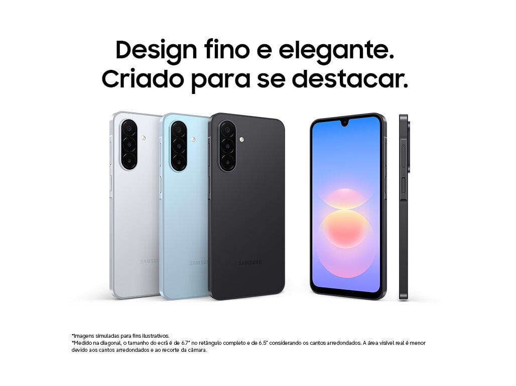 SMARTPHONE SAMSUNG GALAXY A18 AZUL CLARO 4/128GB image number 1