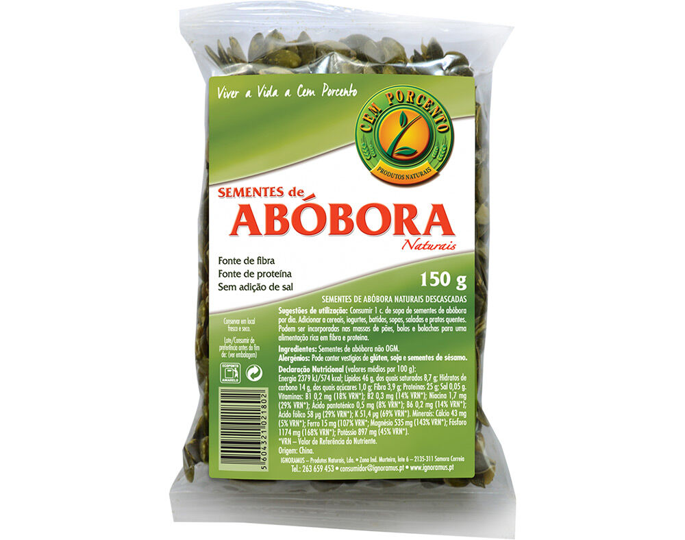 SEMENTES CEM PORCENTO AB&Oacute;BORA 150G image number 0