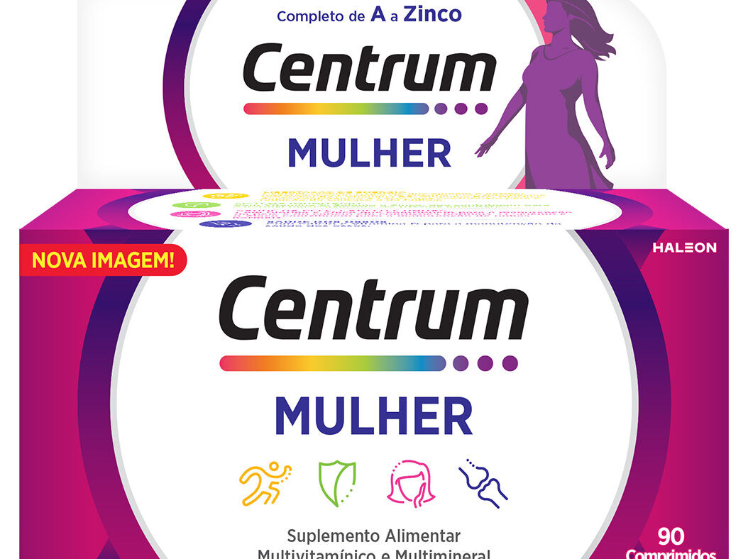 SUPLEMENTO CENTRUM MULHER 90 COMPRIMIDOS