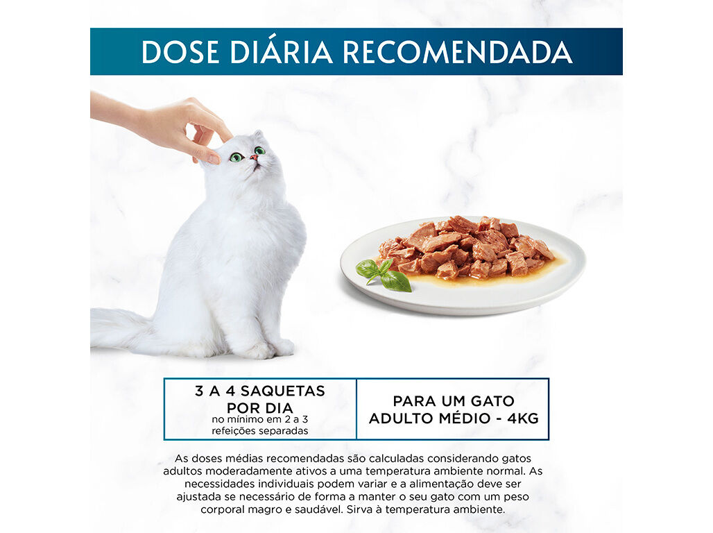 COMIDA H&Uacute;MIDA PARA GATO GOURMET PERLE COM CARNE E LEGUMES 4X85G image number 4