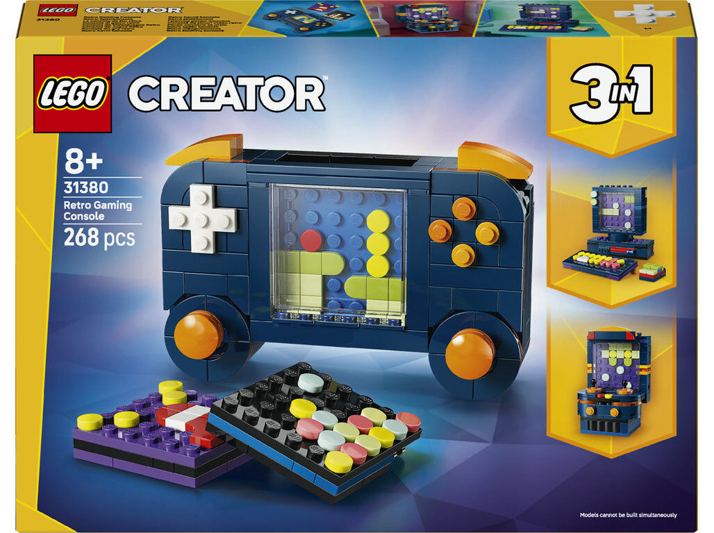 CONSOLA DE JOGOS R&Eacute;TRO LEGO LEGO CREATOR 31380