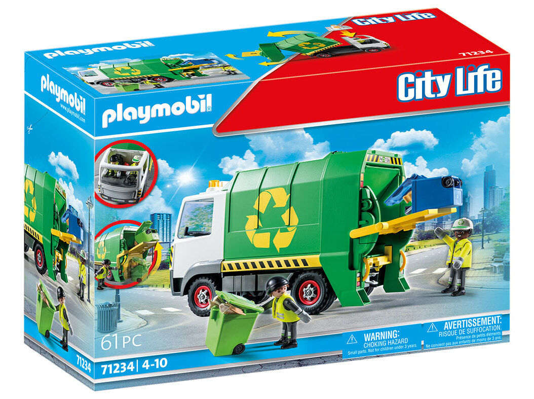 CAMI&Atilde;O DE RECICLAGEM PLAYMOBIL 71234 image number 0