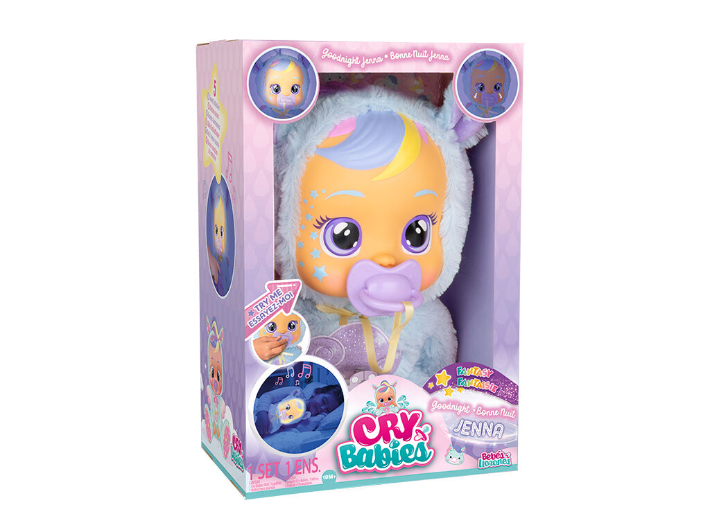 BONECA CRY BABIES GOODNIGHT JENNA