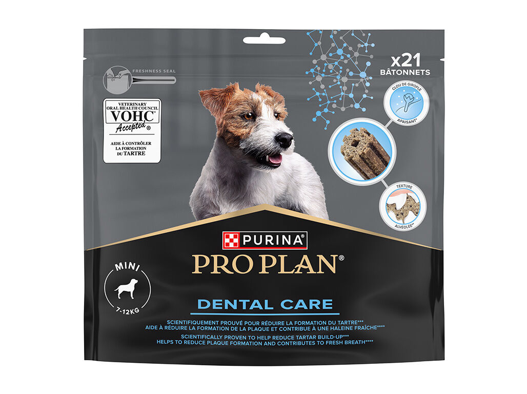 SNACK PARA C&Atilde;O HIGIENE ORAL PRO PLAN C&Atilde;O PEQUENO 345G image number 0
