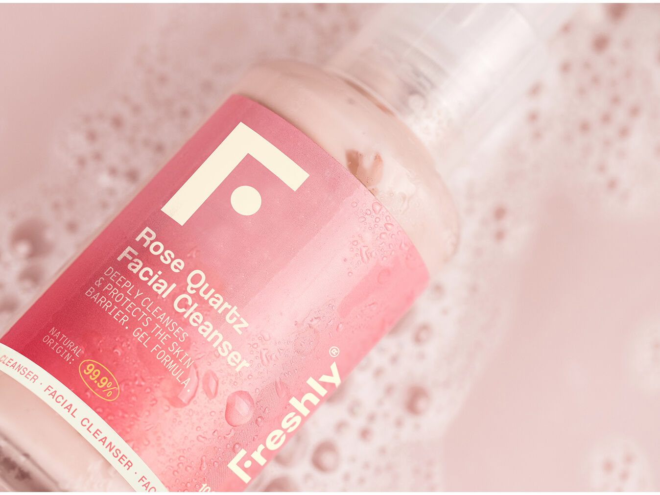GEL DE LIMPEZA FRESHLY ROSE QUARTZ 100ML image number 1