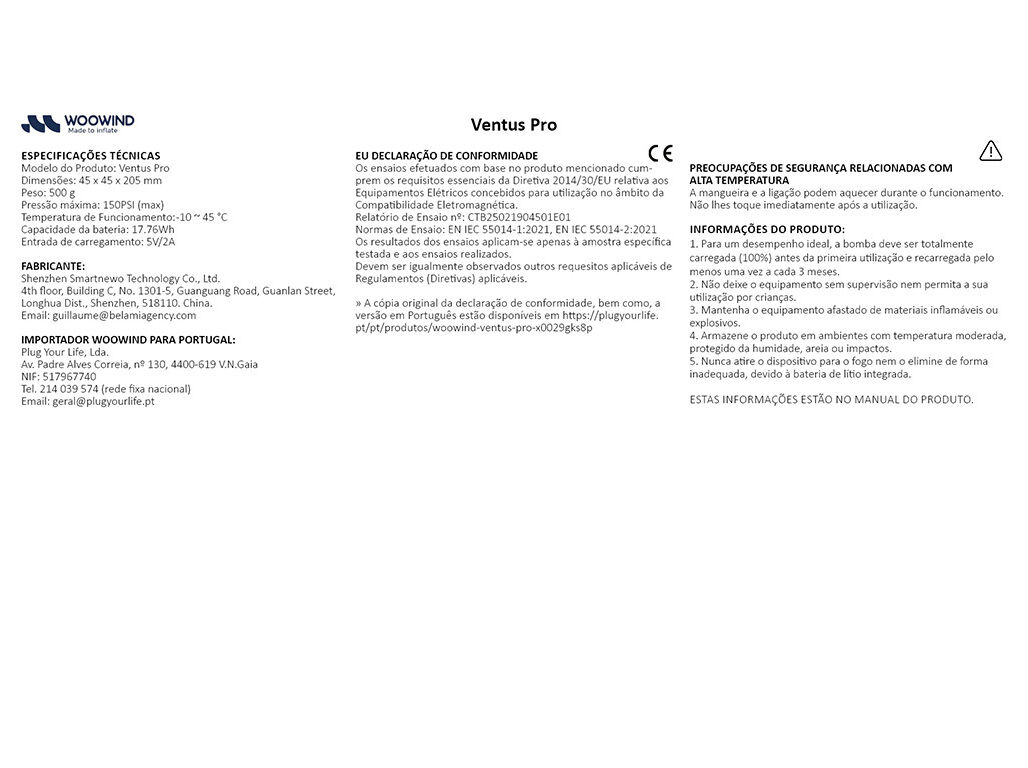 COMPRESSOR WOOWIND VENTUS PRO image number 6