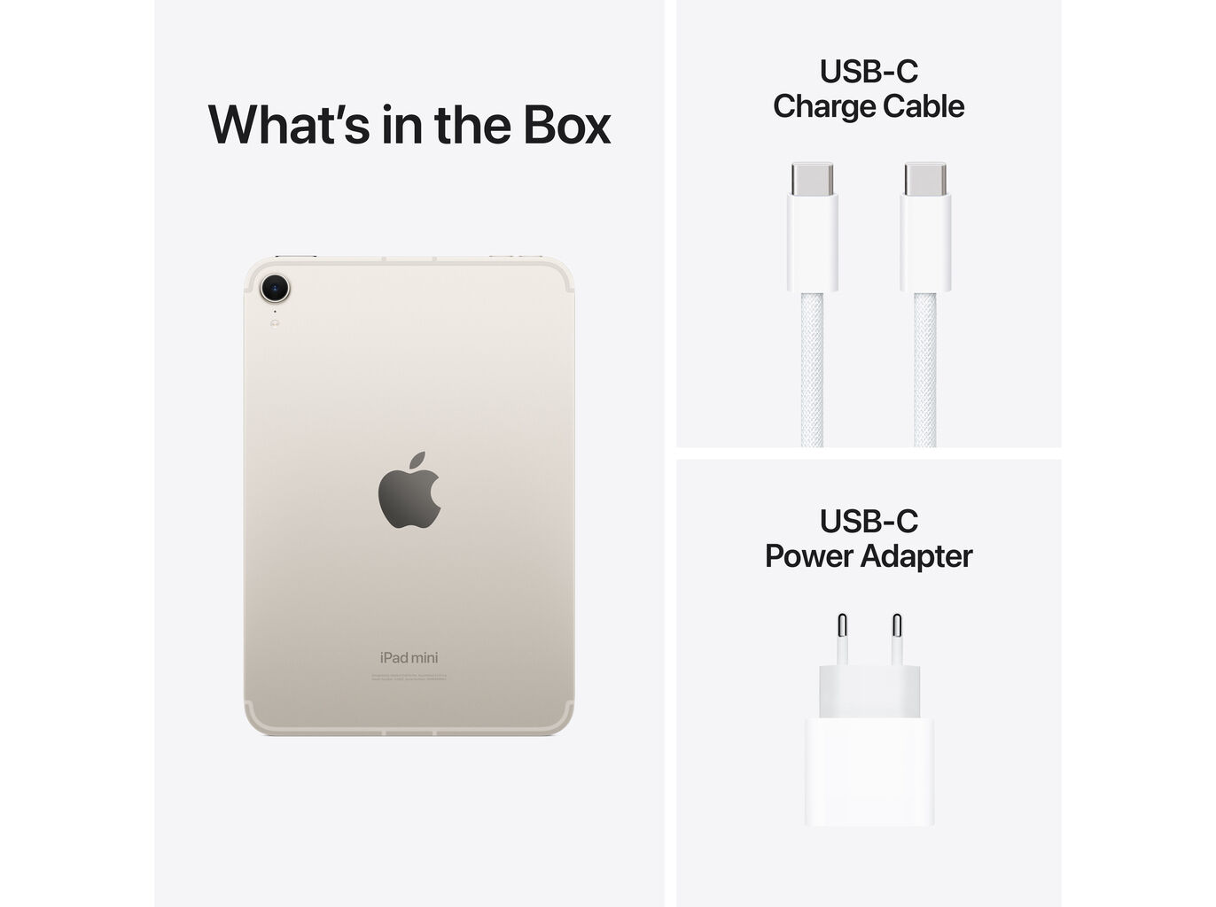 IPAD MINI 7 APPLE WI-FI+CELLUL 256GB STARLIGHT image number 4