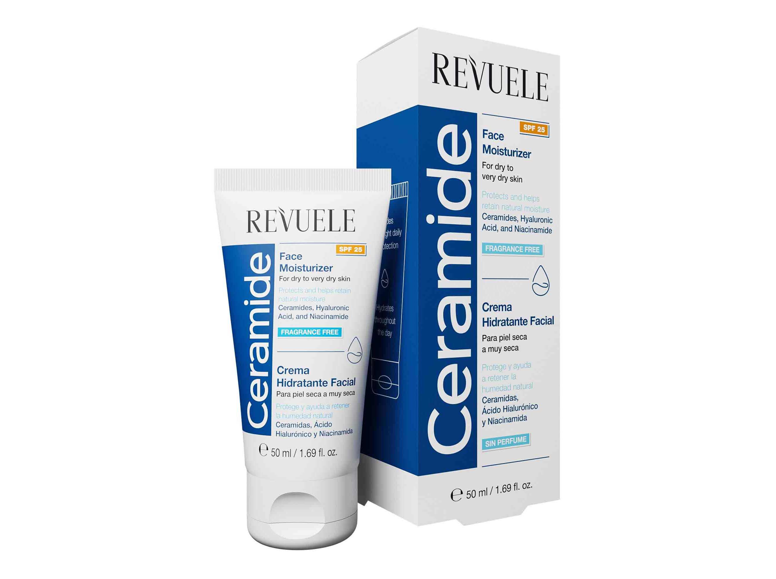 CREME HIDRATANTE REVUELE CERAMIDE SPF25 50 ML image number 1