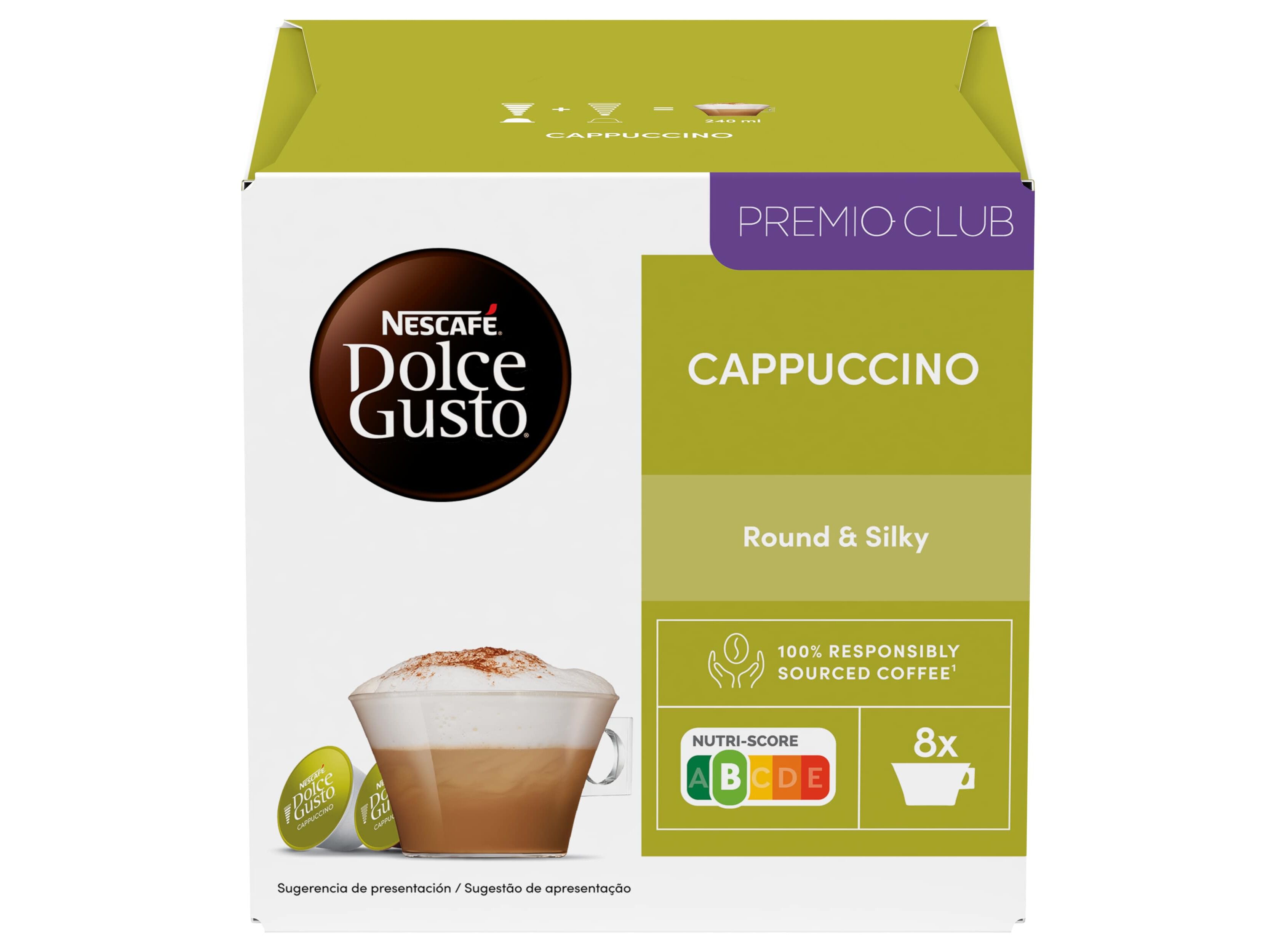 C&Aacute;PSULAS DOLCE GUSTO CAPPUCINO 8UN image number 0